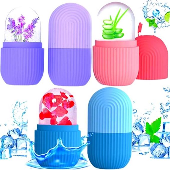 Ice Face & Body Rollers (Pack of 3) for Skincare