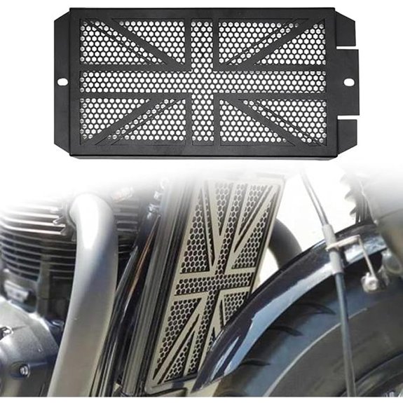 Motorcycle Radiator Guard for Triumph Bonneville Models