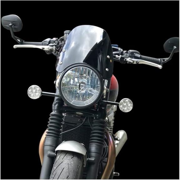 Motorcycle Windscreen for Triumph Bonneville Scrambler 1200