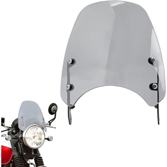 Motorcycle Windshield Deflector for Triumph Bonneville