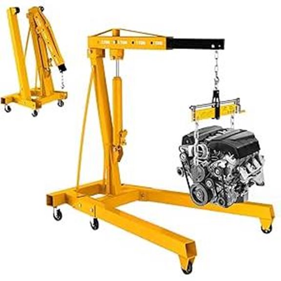 2 Ton Folding Hydraulic Engine Hoist