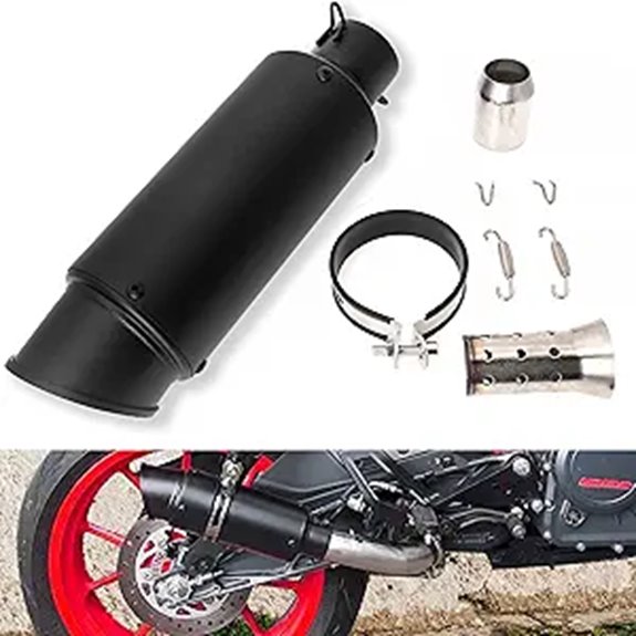 Universal Motorcycle Exhaust Mufflers with Silencers