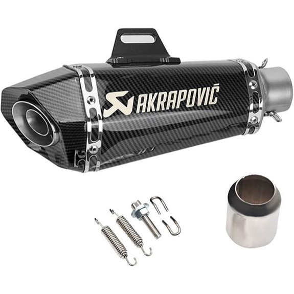 Universal Motorcycle Slip-On Exhaust Silencer