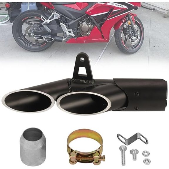 Universal Motorcycle Exhaust for Kawasaki Honda Suzuki