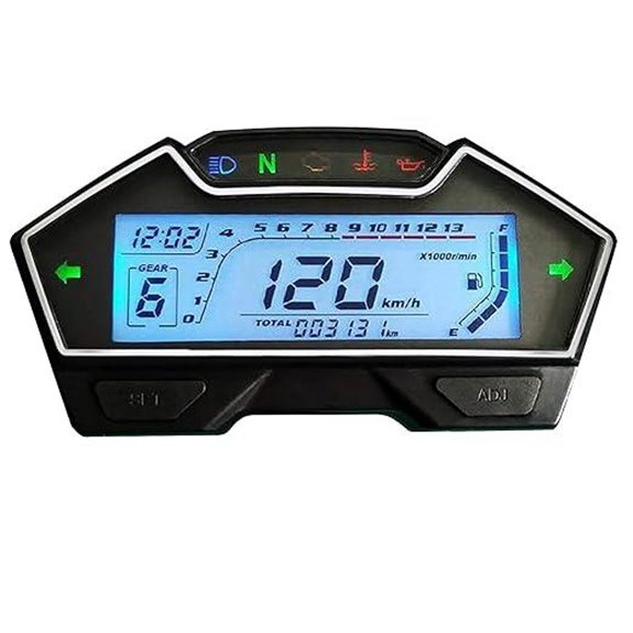 SAMDO Universal Motorcycle Speedometer Gauge