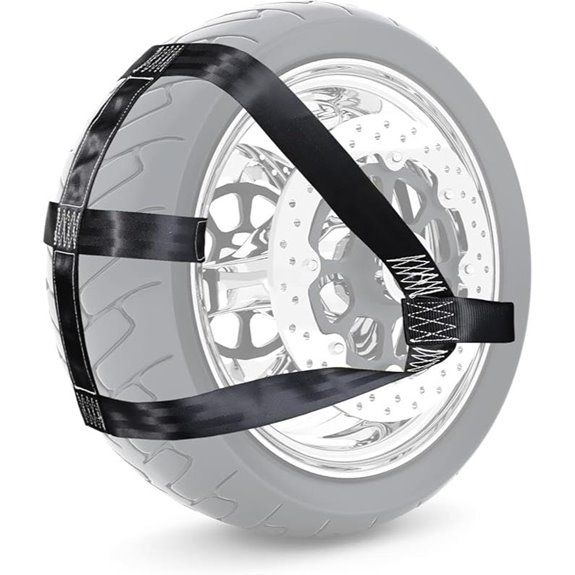 Universal Motorcycle Tie Down Straps for Tires