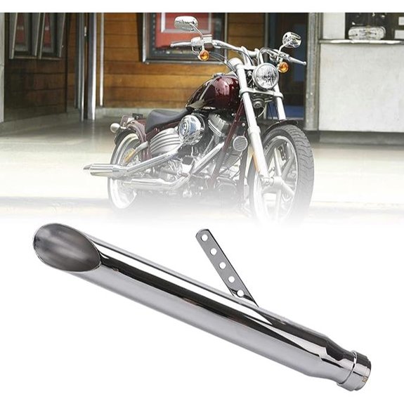 Universal Motorcycle Stainless Steel Exhaust Tip