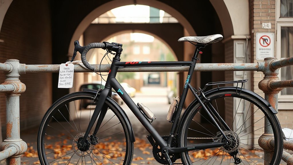 unregistered bike storage guidelines