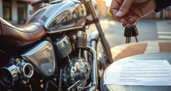 used motorcycle lien information