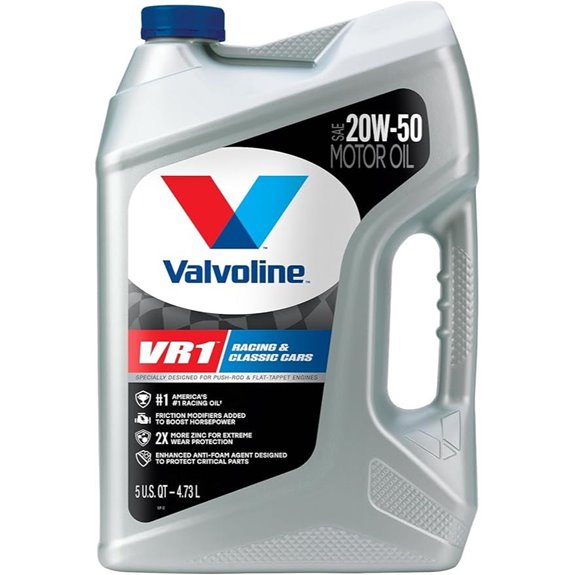 Valvoline VR1 Racing SAE 20W-50 Motor Oil 5 QT