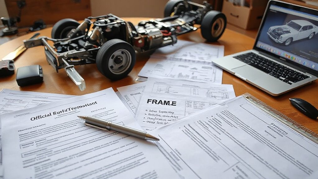 vehicle modification documentation process