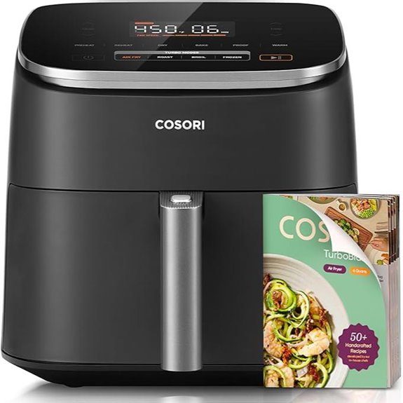 Cosori 9-in-1 6Qt Air Fryer with Precise Heating