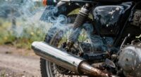 vintage bike exhaust diagnosis