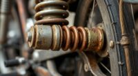vintage bike rear shock issues