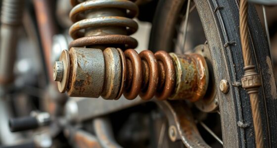 vintage bike rear shock issues