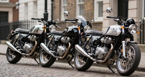 vintage british motorcycle enhancements