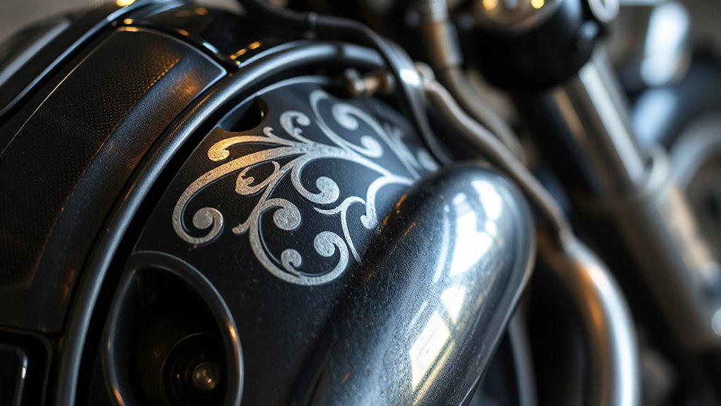 vintage metal engraving art