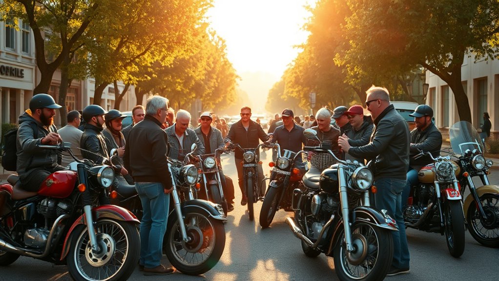 vintage motorcycle club benefits