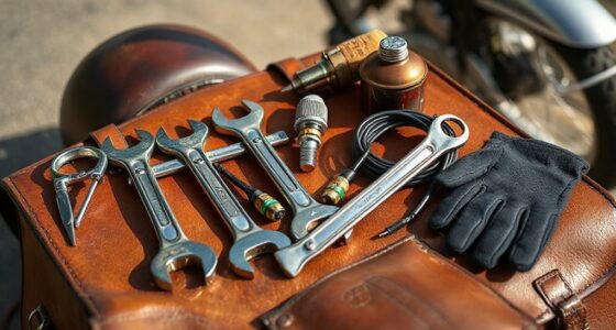 vintage motorcycle emergency kit