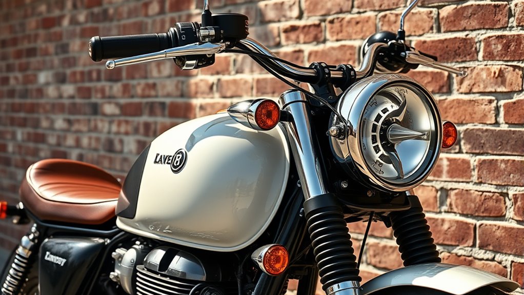 vintage motorcycle modern upgrades