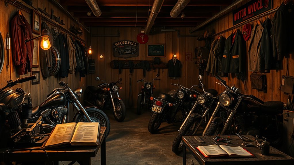 vintage motorcycle restoration camaraderie