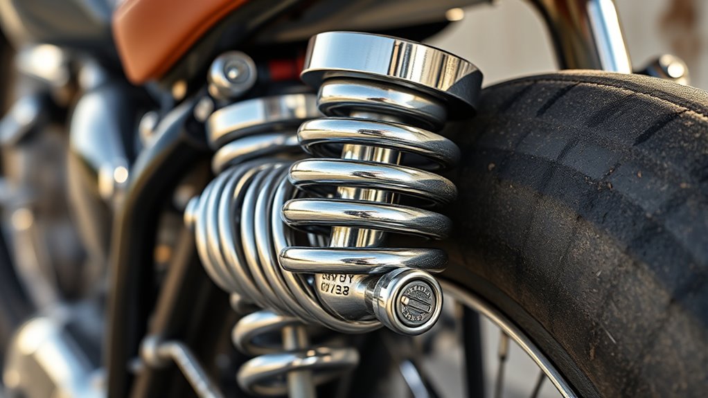 vintage motorcycle shock selection