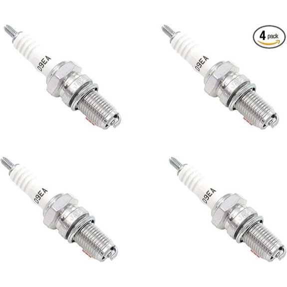 NGK D9EA Spark Plugs Set for Vintage Motorcycles