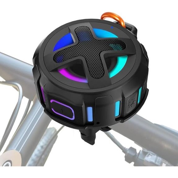 Pro Bike Speaker with Mount Bluetooth 5.4 IPX7 Waterproof