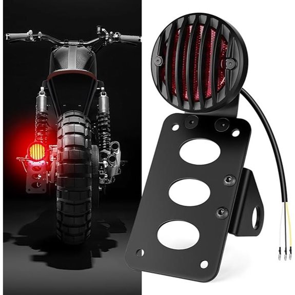 Amazicha 1 Waterproof Motorcycle LED Tail Light