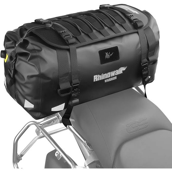 Rhinowalk 40L Waterproof Motorcycle Saddle Bag