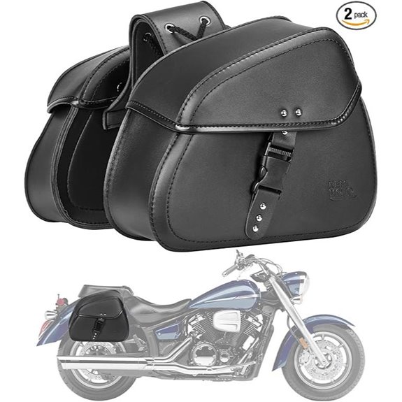 KEMIMOTO Waterproof Motorcycle Saddlebags for Sportster