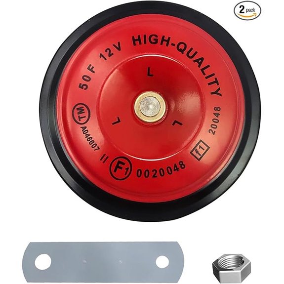 300DB Waterproof Car Horns for Vehicles and Boats