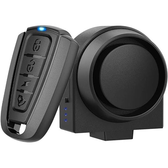 Wireless Bike Alarm with Motion Sensor and Siren