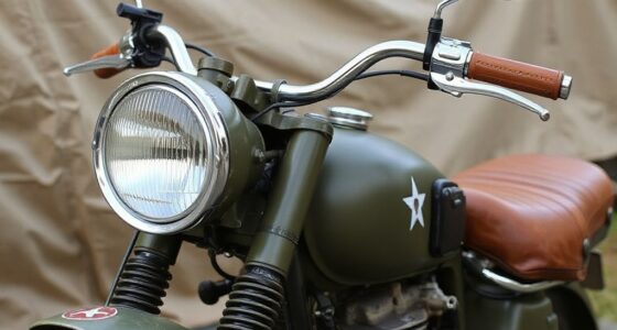 wwii army motorcycle restoration