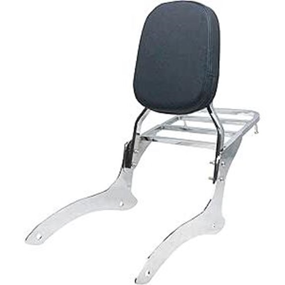 YHMOTO Sissy Bar Backrest & Luggage Rack for Yamaha