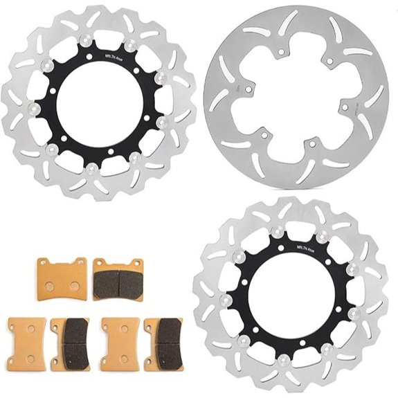 yamaha v max brake kit