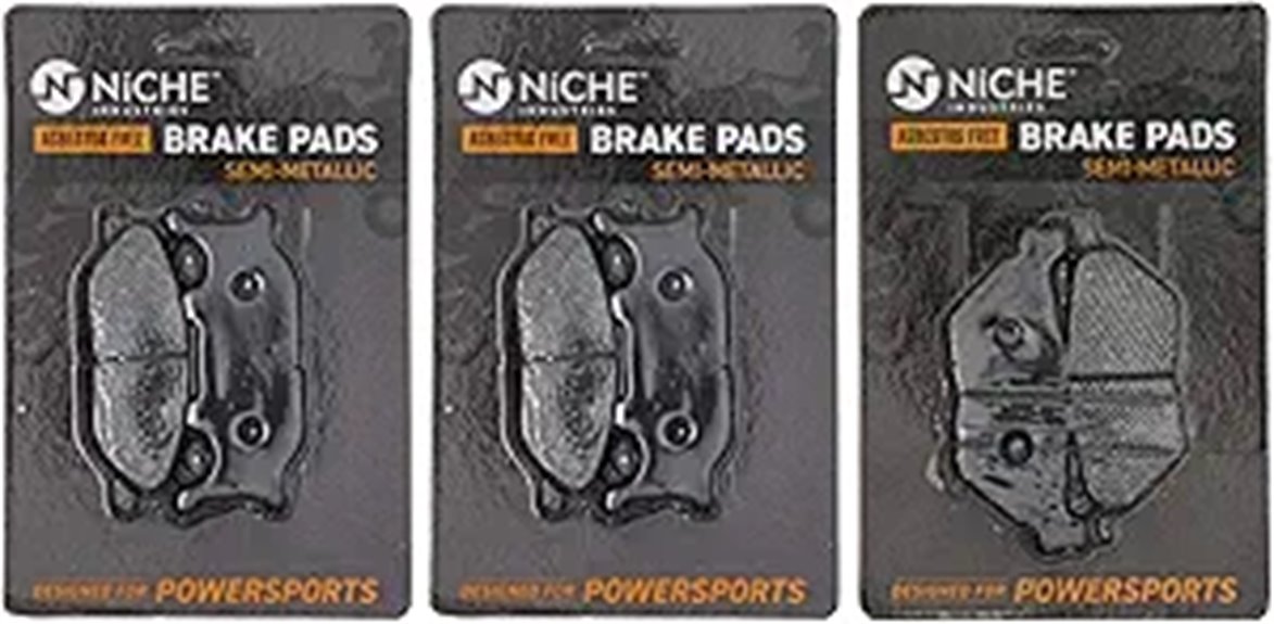 NICHE Brake Pad Set for Yamaha V Star 1300