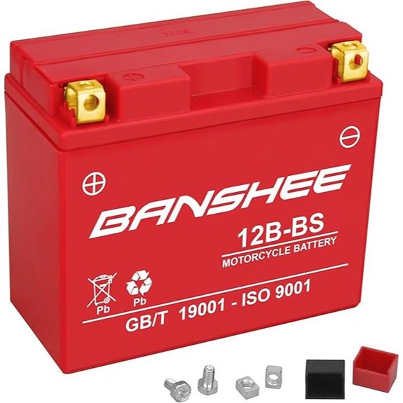 Sealed AGM Battery for Yamaha V-Star 650 (1998-2011)