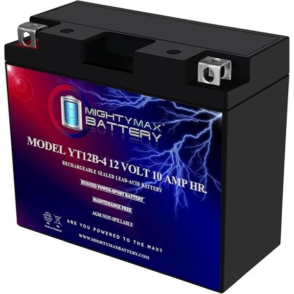 Mighty Max 12V 10Ah Battery for Yamaha V-Star