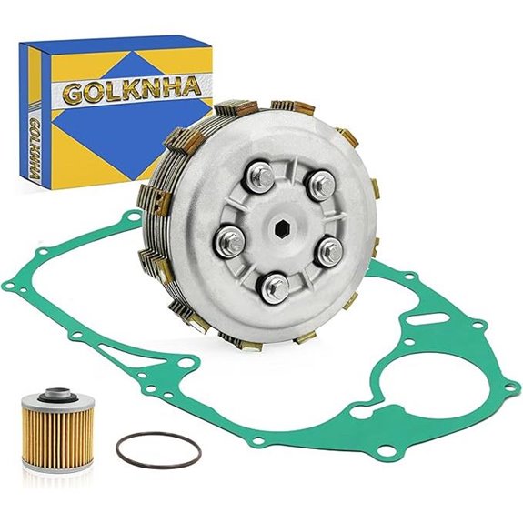 Clutch & Gasket Kit Compatible with Yamaha V Star 650 XVS650 1998-2016