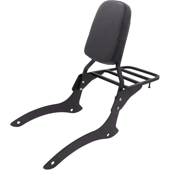 Sissy Bar Backrest & Luggage Rack for Yamaha Vstar