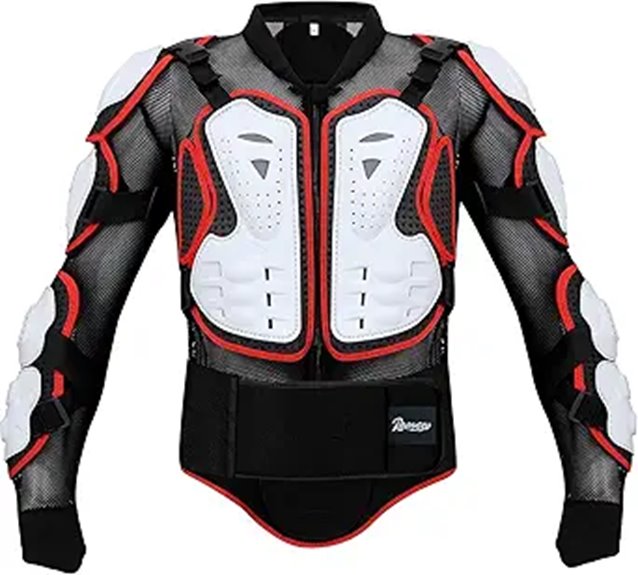 Motorcycle Protective Jacket for Youth and Adults