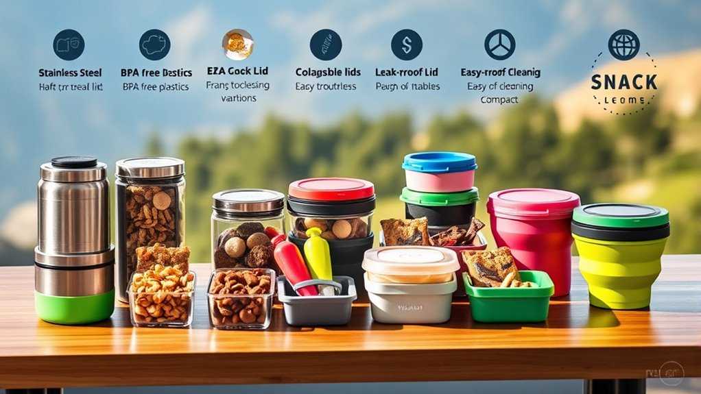 safe leakproof organized containers