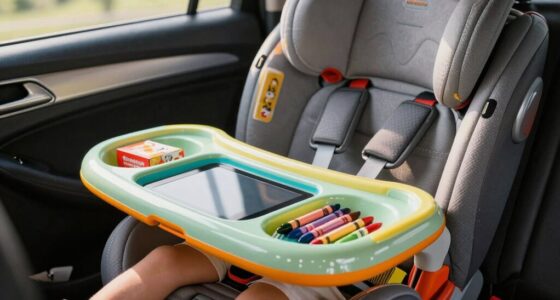 top car seat travel trays
