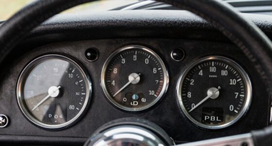 authentic vintage mechanical gauges