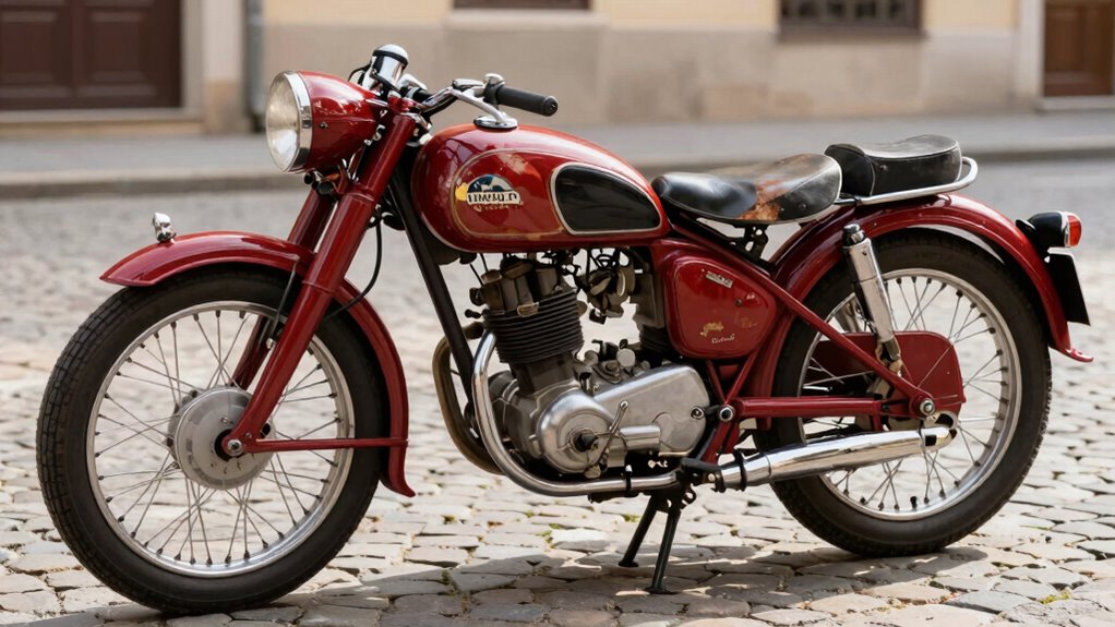 authentic vintage motorcycle maintenance