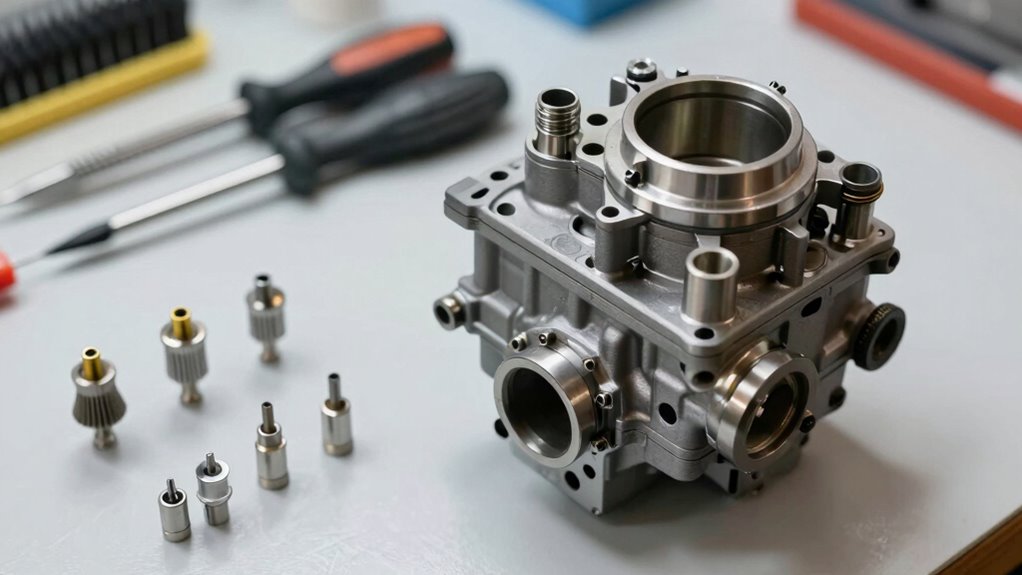 carburetor cleaning and adjustment