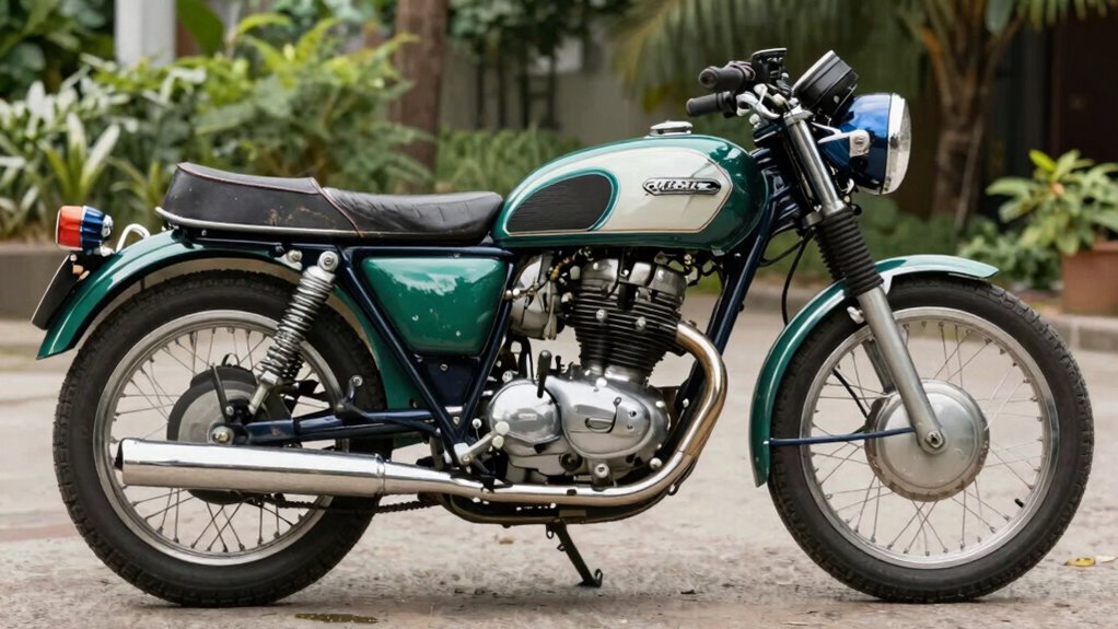 classic bikes run rich