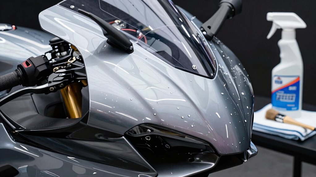 consistent motorcycle maintenance routine
