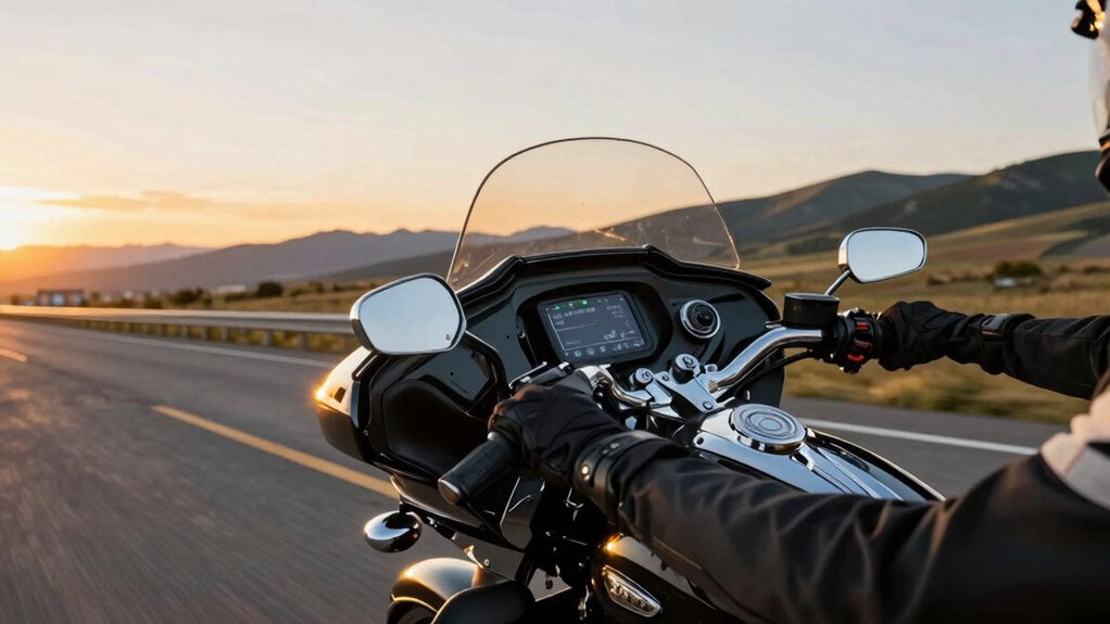 cruise control enhances riding comfort